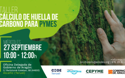 TALLER DE CÁLCULO DE HUELLA DE CARBONO PARA PYMES. ALCAÑIZ