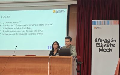 Conferencia Turismo forestal frente al cambio climático. A. Ferrán