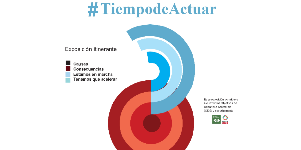 La exposición itinerante ‘¡Emergencia Climática! #TiempodeActuar’ vuelve a recorrer el territorio aragonés