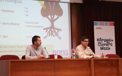 Conferencia: La ordenación de montes como herramienta frente al cambio climático. A. Ferrán y F. Lapesa