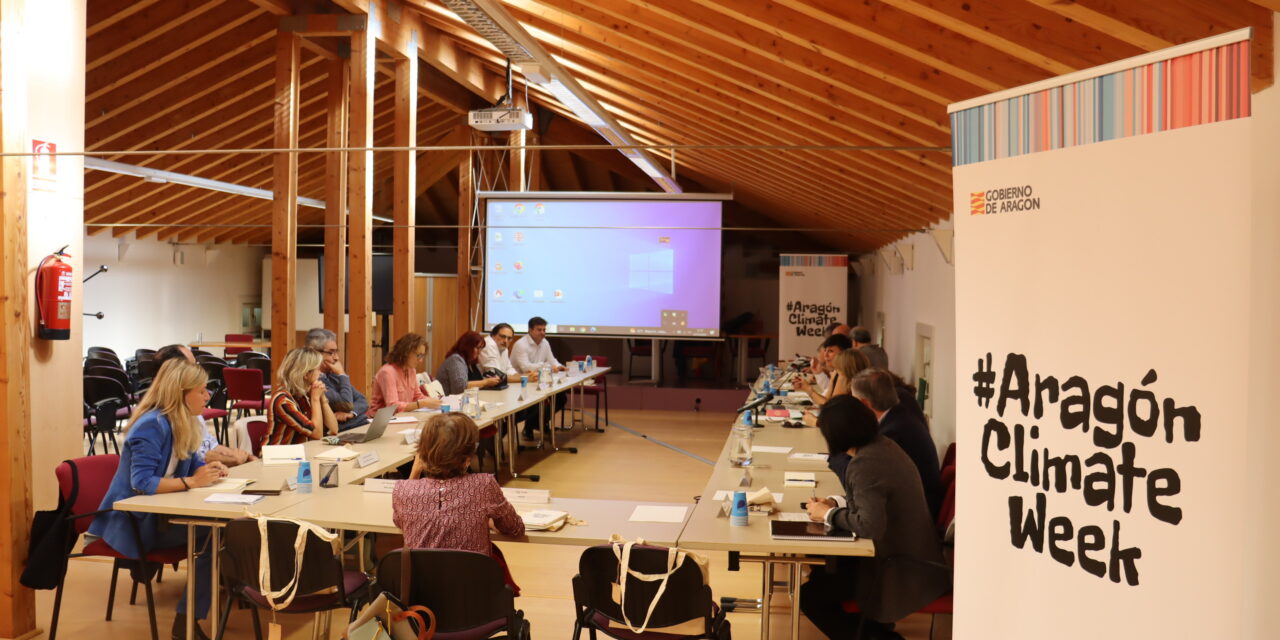 EL CONSEJO ARAGONÉS DEL CLIMA Y LA RENATURALIZACIÓN DE LOS PATIOS ESCOLARES PROTAGONIZAN LA III JORNADA DE LA ARAGÓN CLIMATE WEEK