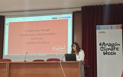 Conferencia Sector Turístico en Teruel frente al cambio climático. M. Sancho