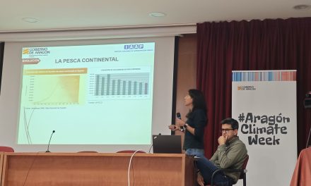 Conferencia La pesca deportiva bajo el escenario de cambio climático. S. Lapesa