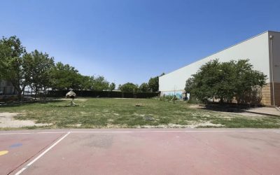 Transformación del patio del colegio de Alcoraz en Huesca