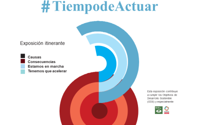 La exposición ¡Emergencia Climática! #TiempodeActuar comienza el año visitando Caspe y Teruel.